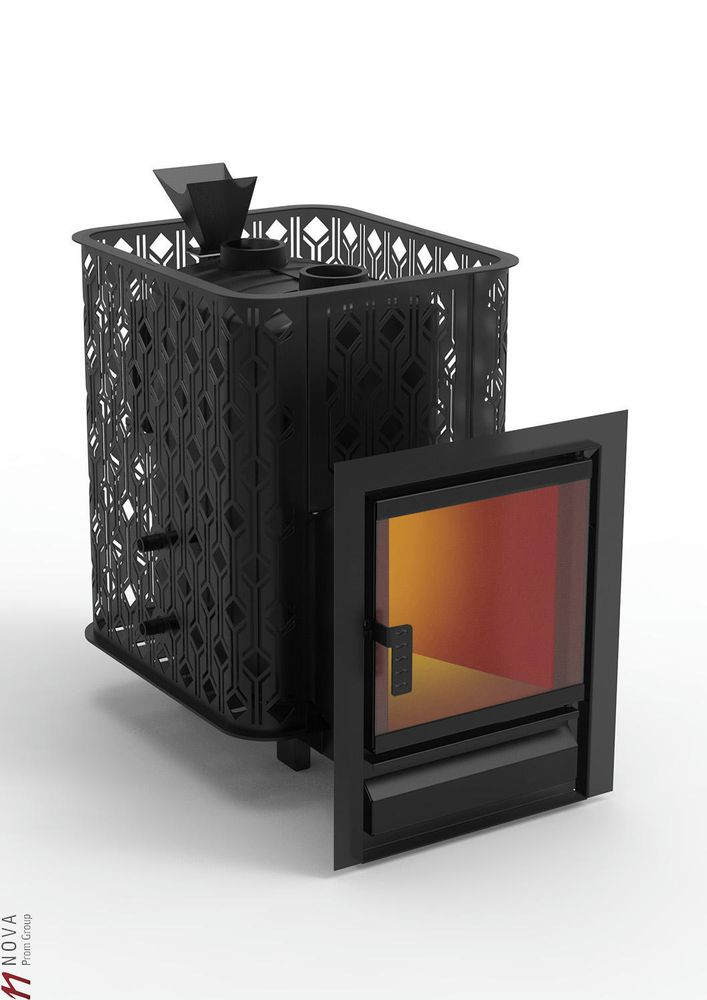 Печь для бани Black Stove Verona 26 чугунная закр. каменка