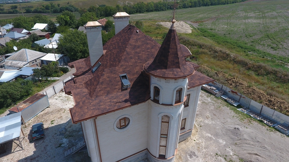 Гибкая черепица Lux, Саппоро, Кофе