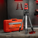 Лазерный уровень самовыравнивающийся, 150 мм, штатив 1150 мм, набор в пластиковом кейсе Matrix