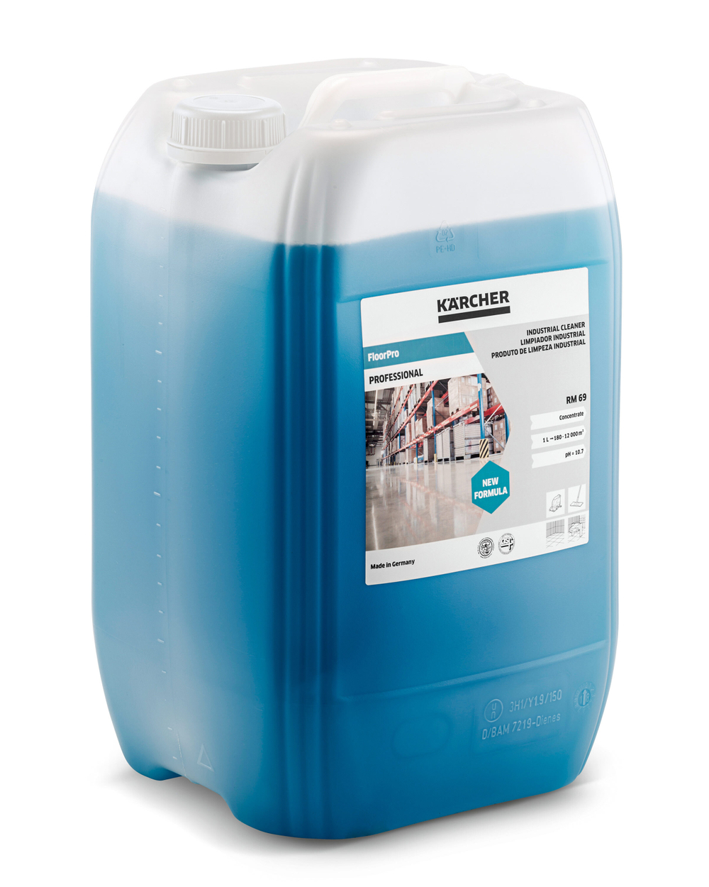 Средство для чистки полов FloorPro RM 69, 20 л