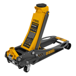 Домкрат гидравлический подкатной, 3,8 т, 110-580 мм, быстрый подъем, низкий подхват, проф. Denzel