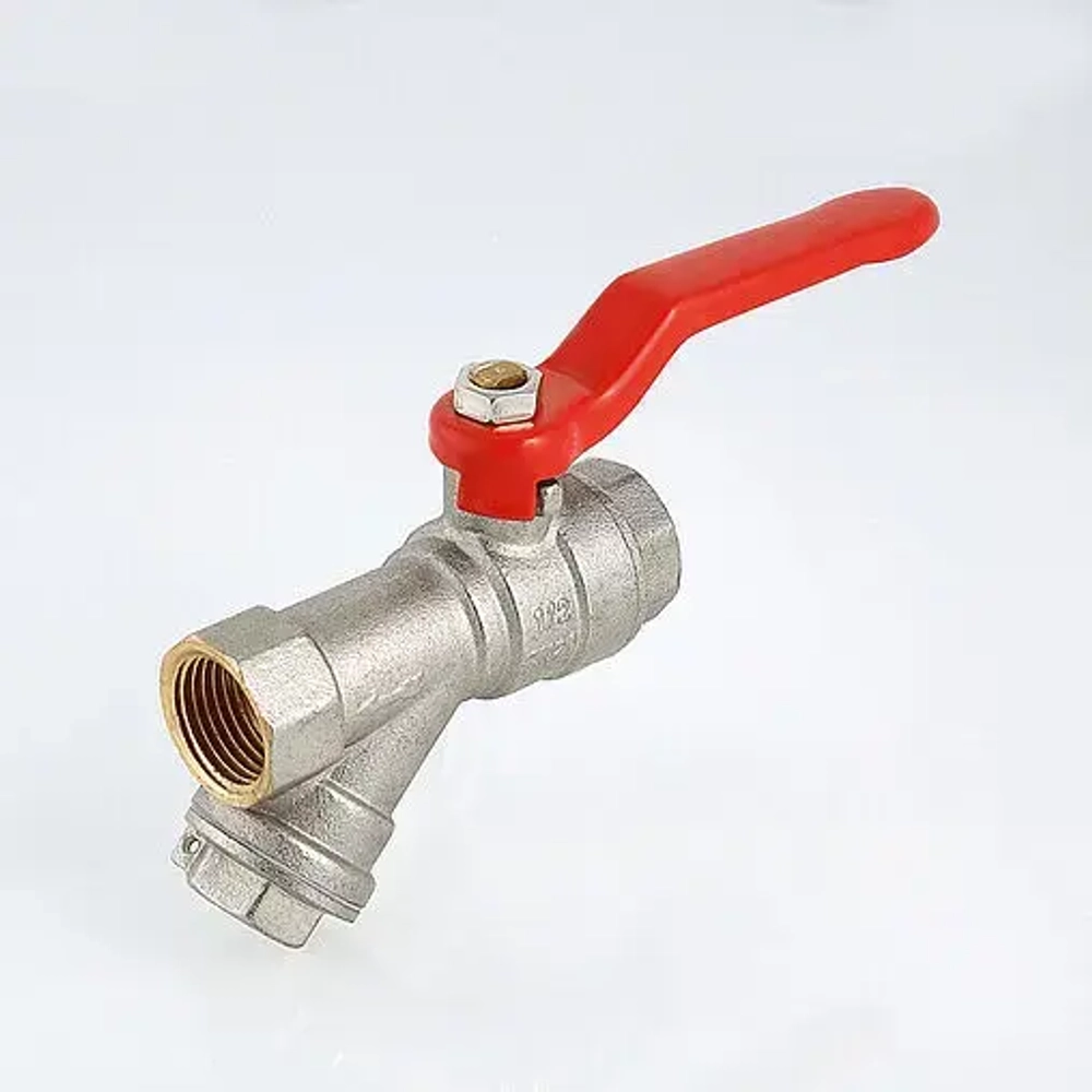 Кран шаровый с фильтром ¾"в x ¾"в Valtec Combi VT.292.N.05