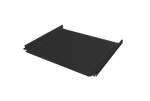 Кликфальц Pro Gofr Grand Line 0,5 Satin Matt TX с пленкой на замках RAL 7016 антрацитово-серый