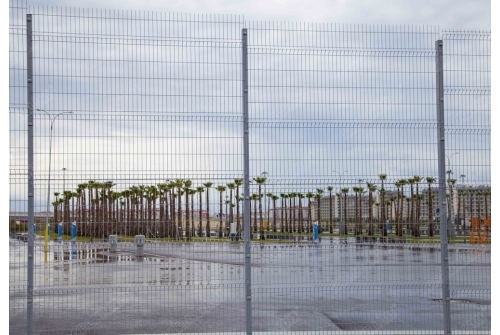 Наконечник L на столб 62х55 RAL 6005