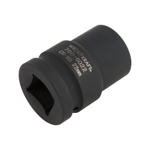 WDK-760-6022 Головка ударная 3/4", 6 гр. 22 мм