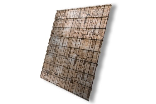 Профнастил C10B 0,45 Print Elite с пленкой Sand Stone TwinColor