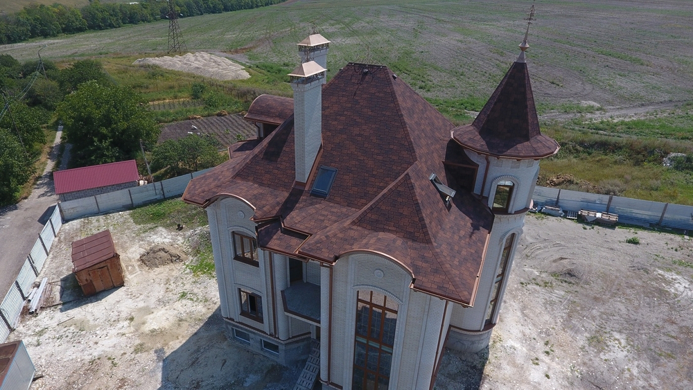 Гибкая черепица Lux, Саппоро, Кофе