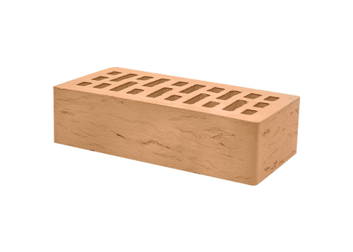 Кирпич клинкерный Тербунский гончар одинарный янтарный камень Старый город