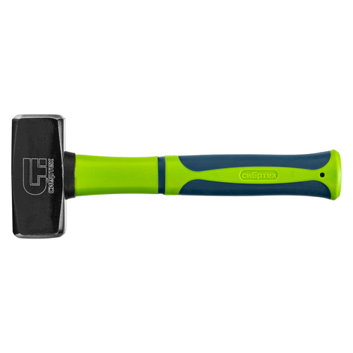 Кувалда, 1000 г, фибергласовая обрезиненная рукоятка Сибртех