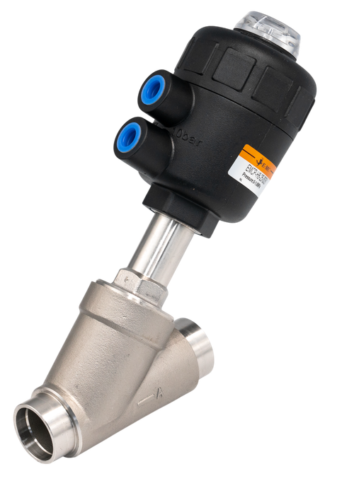 Клапан из нержавеющей стали с полимерным приводом EMCPH8-25-50S1