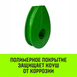 Коуш вантовый HITCH DIN 3091, 16 мм