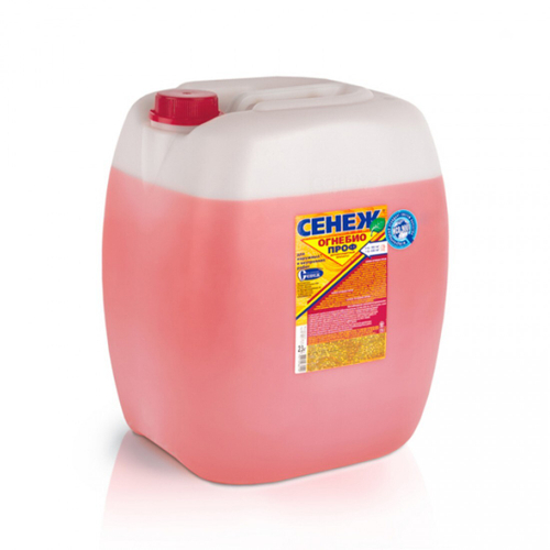 Огнебиозащита Сенеж ОГНЕБИО ПРОФ для древесины 1 категория 23 кг, шт