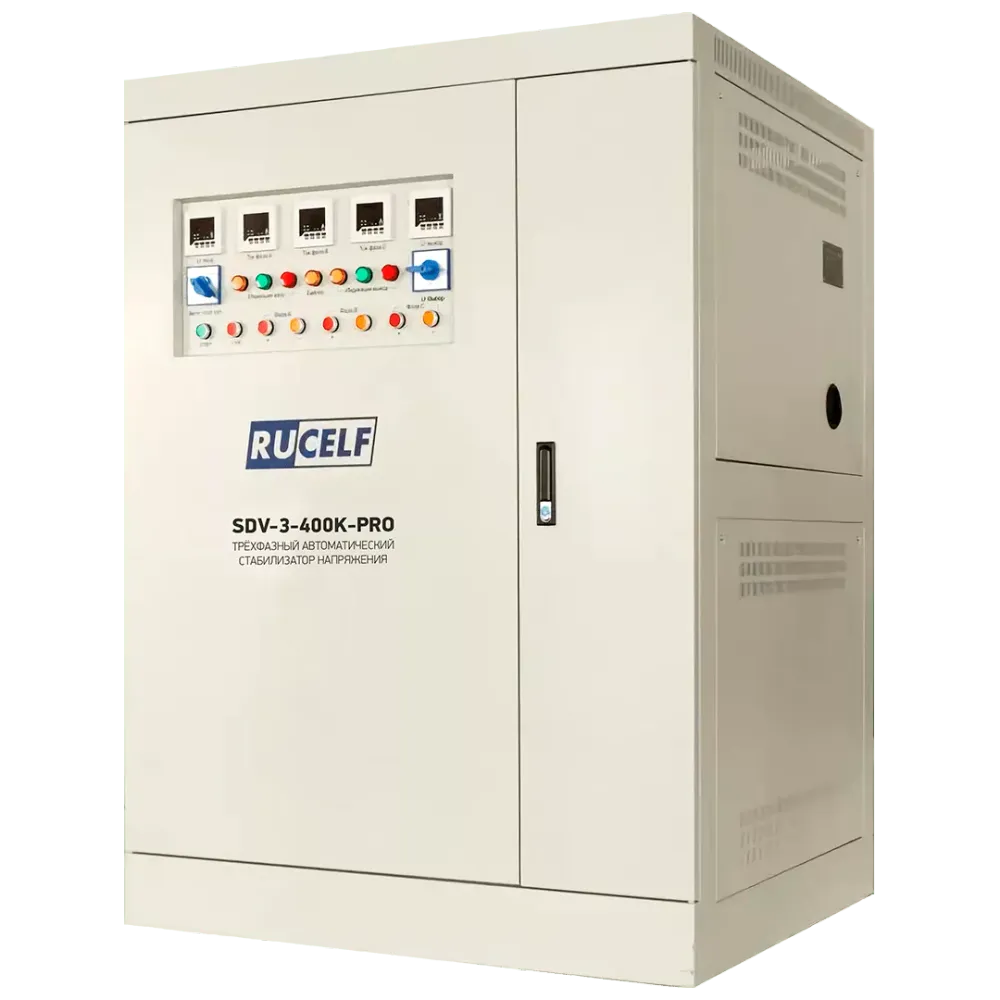Стабилизатор напряжения RUCELF SDV-3-400K-PRO