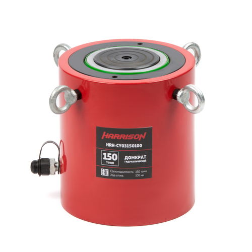HRH-CY03150100 Домкрат гидравлический, однополостной 150 т, ход 100 мм