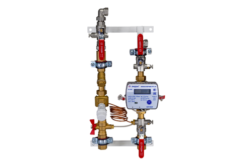 Ридан ШКСО – 1Р 003L1116QT — Квартирная станция для систем отопления, В1, с левым подключением, тип 3