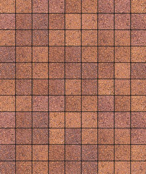 Тротуарная плитка Поревит Колормикс гладкий "КВАДРАТ" Б.3.К.6