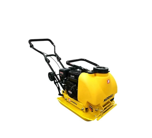 Виброплита бензиновая прямоходная (колесный комплект, бак для воды) NORSU RS-90TL