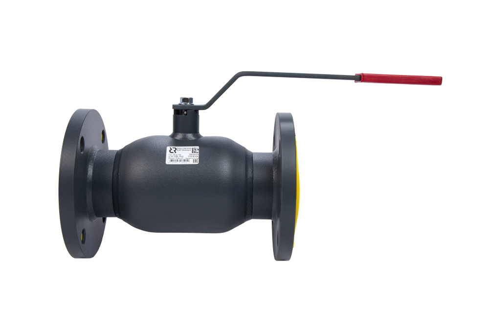 Ридан RJIP Standard 065N9628R — Кран шаровой FF DN100 PN16 (фланцевый, с рукояткой, стандартный проход)