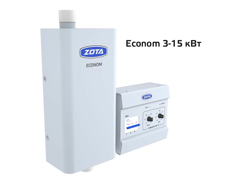 Котел ZOTA Econom-4,5 (в комплекте с пультом управления) электрический