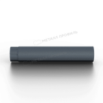 Труба водосточная МЕТАЛЛ ПРОФИЛЬ Foramina Freeze D100х3000 Grey