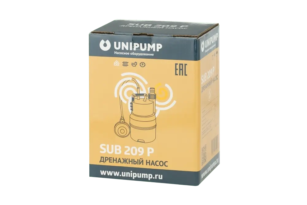 Дренажный насос UNIPUMP SUB 209 P