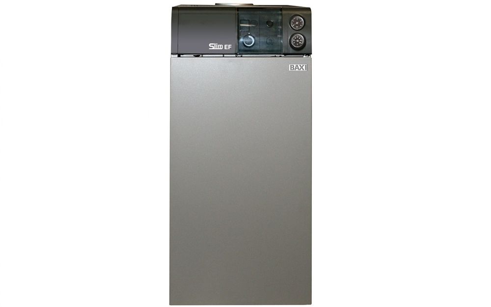Котёл напольный, Baxi, газовый атмосферный, SLIM EF 1.31, мощность, кВт-30,5-34,8, одноконтурный, камера сгорания-открытая