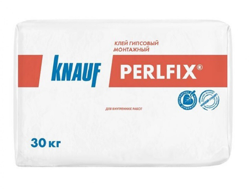 Клей гипсовый Knauf Перлфикс для монтажа ПГП 30 кг, шт
