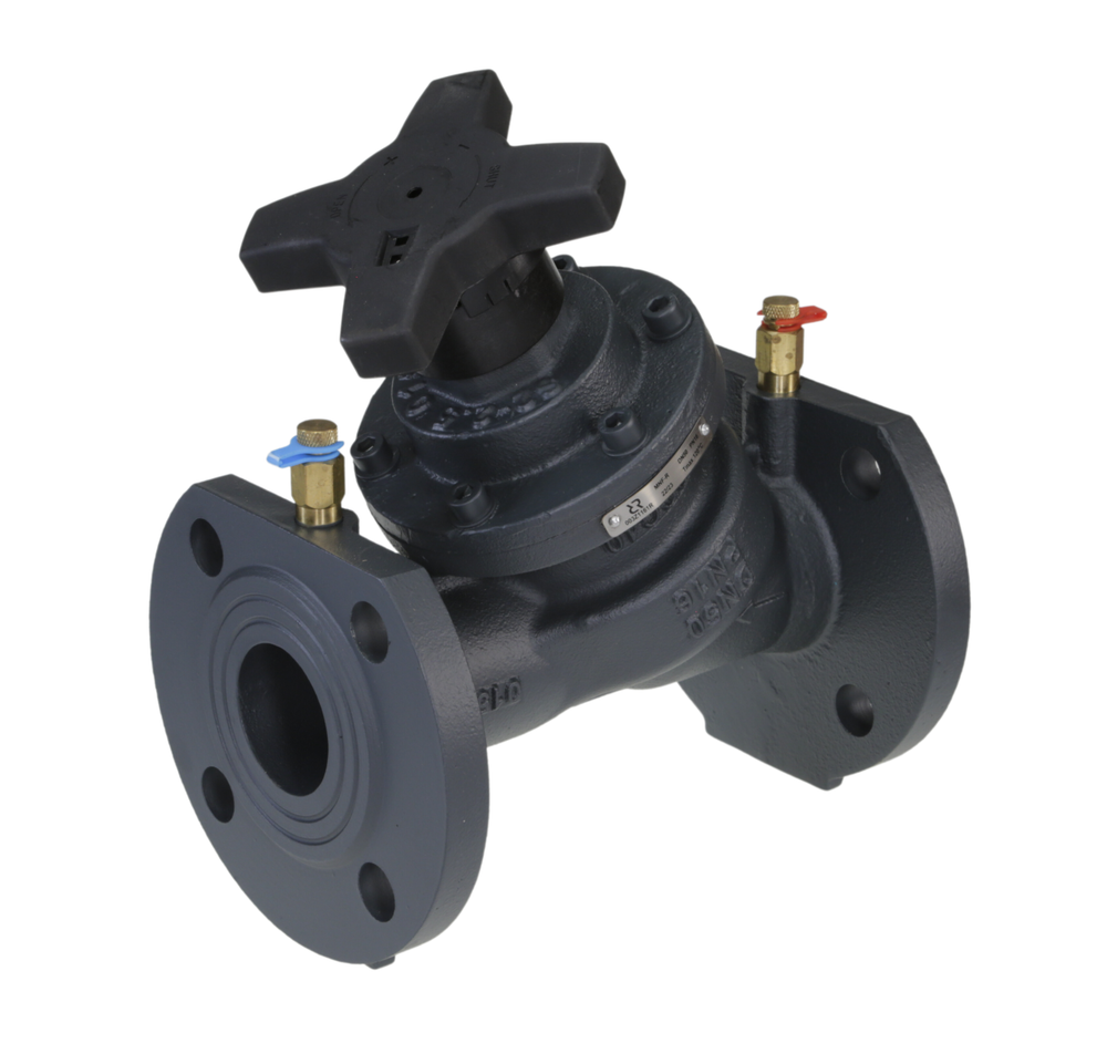 Ридан MNF-R 003Z1187R DN25 — Ручной балансировочный клапан, фланцевый, PN25, Tmax 120 °C