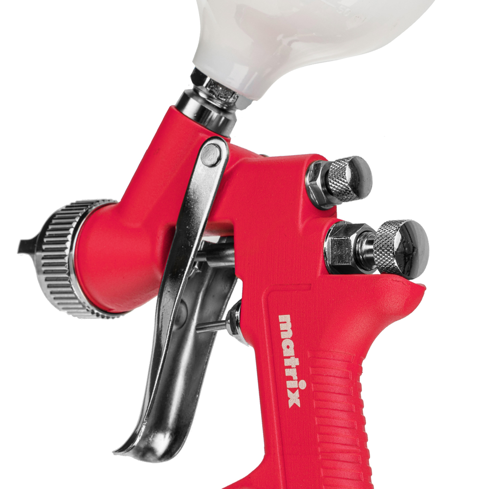 Краскораспылитель HP пневмат. с верхним бачком V= 0,6 л, сопло диаметром 1.7 мм Matrix