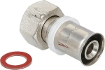 Муфта пресс с накидной гайкой 20мм x ¾"нг Valtec VTm.222.N.002005