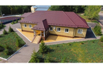 Металлочерепица камея Grand Line 0,5 PurLite Matt RAL 3005 красное вино