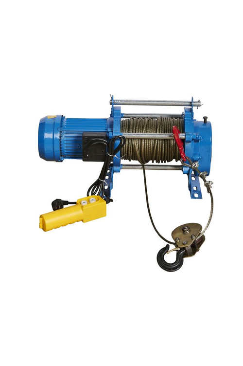 Лебедка электрическая 500/1000 кг 70/35 м с канатом 380 В TOR KCD