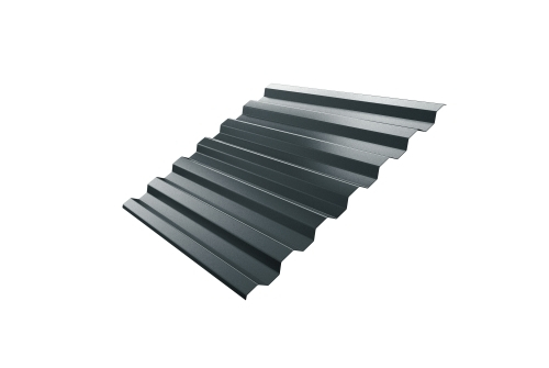 Профнастил C21R 0,5 Satin Matt TX RAL 7016 антрацитово-серый