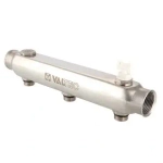 Коллектор распределительный проходной 3 отвода 1"в/в x ½"н Valtec VTc.510.SS.060403