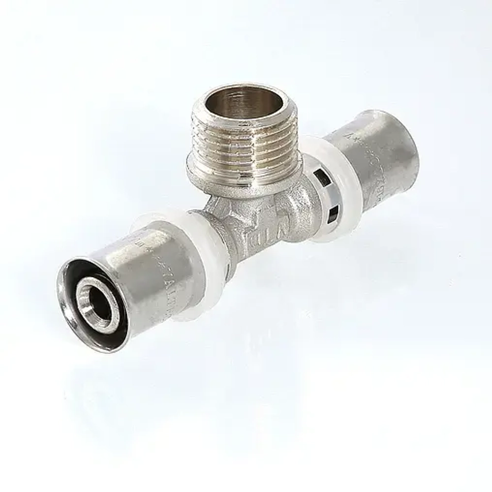 Тройник пресс переходной 26мм x ½"н x 26мм Valtec VTm.233.N.260426
