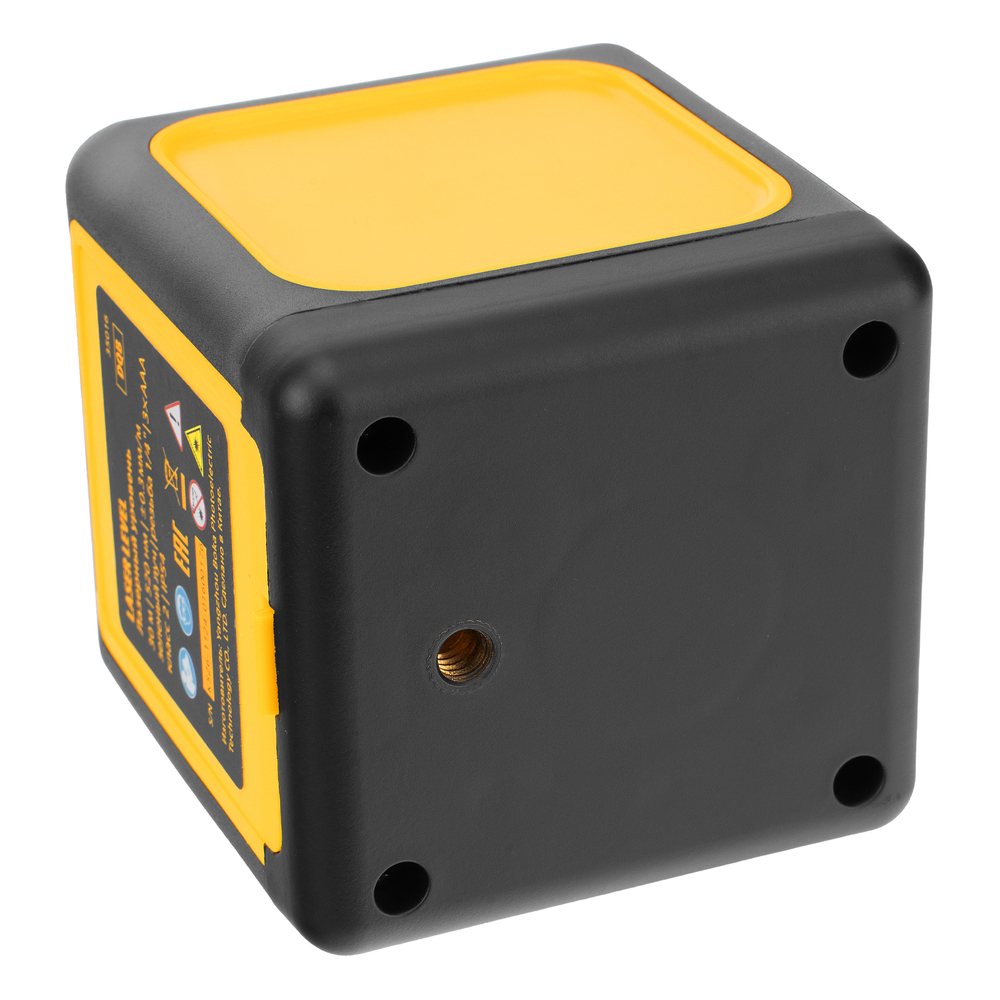 Лазерный уровень DQB, 30 м, зеленый луч, батарейки, сумка Denzel