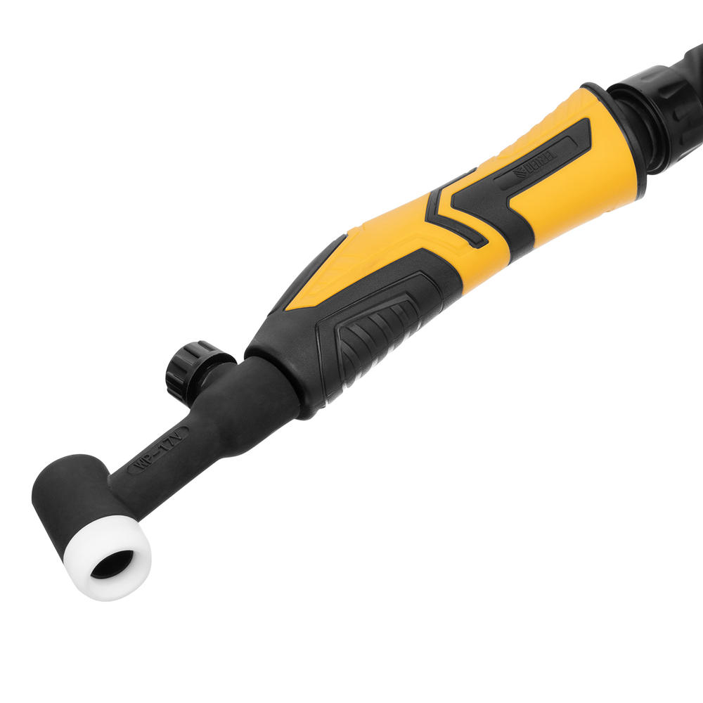 Горелка сварочная TIG WP17V, прямое подключение к баллону, 4 метра Denzel