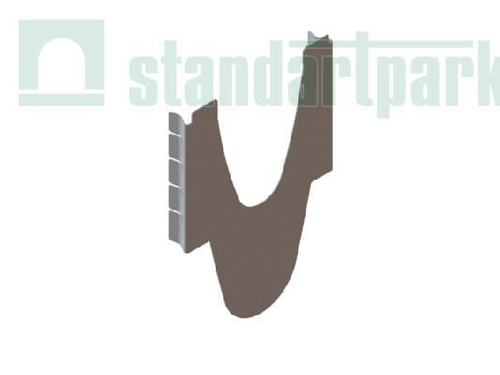 Переходник универсальный оцинкованнаетоння сталь для пескоуловителя полимербого H160, 61048V-П-D-5