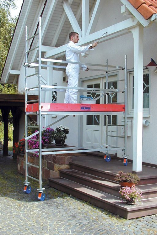 PROTEC Передвижные подмости. рабочая высота 4,3 м.