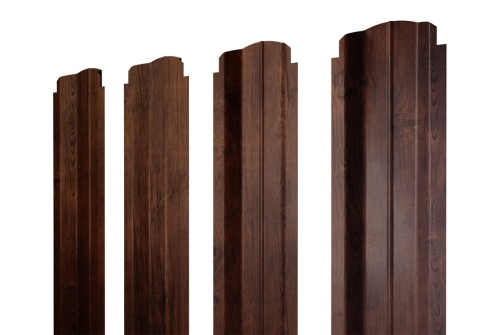 Штакетник П-образный В фигурный 0,45 Print Premium Cherry Wood Fresh TwinColor