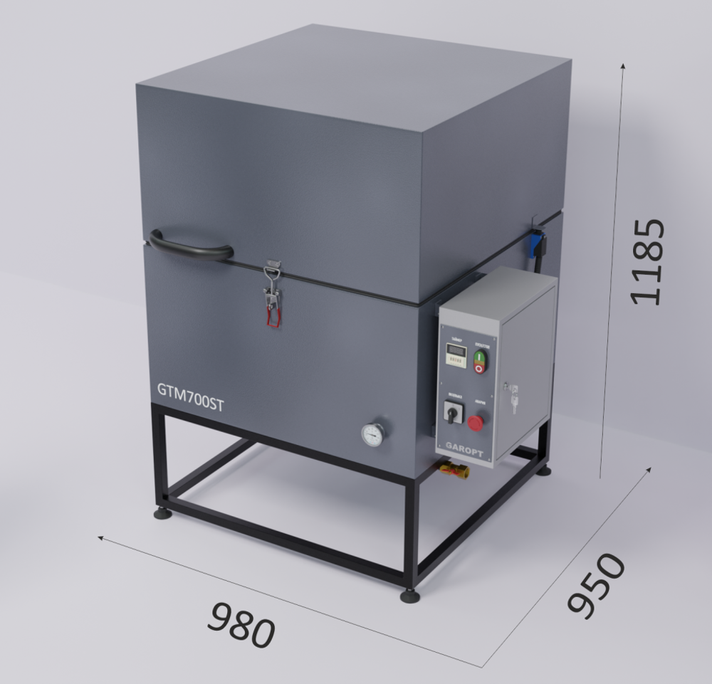 Автоматическая мойка деталей GAROPT, с подогревом и эл.приводом, GTM700ST (220В)