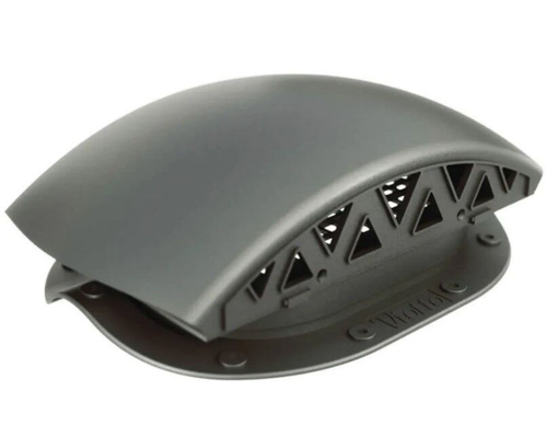 Вентилятор подкровельного пространства для металлочерепицы, черепаха 352/250/115 серый графит RAL 7024