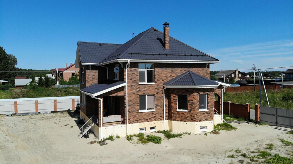 Кронштейн желоба Lux, шоколад