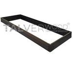 Грядка Eco TalverWood из ДПК 3*1м (пластиковые шарниры),h 270мм