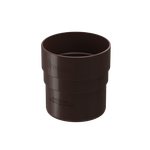 Муфта соединительная для водостока Standard, тёмно-коричневый