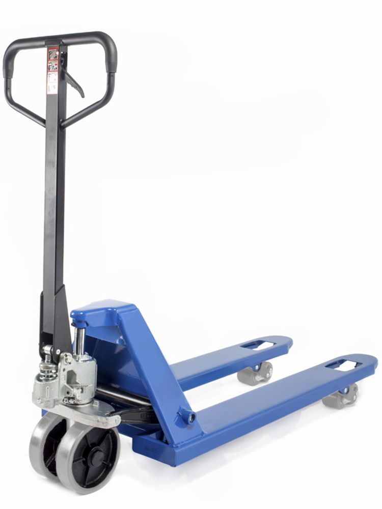 Тележка гидравлическая 2500 кг 1150 мм нейлоновые колеса TOR AC (серия J)