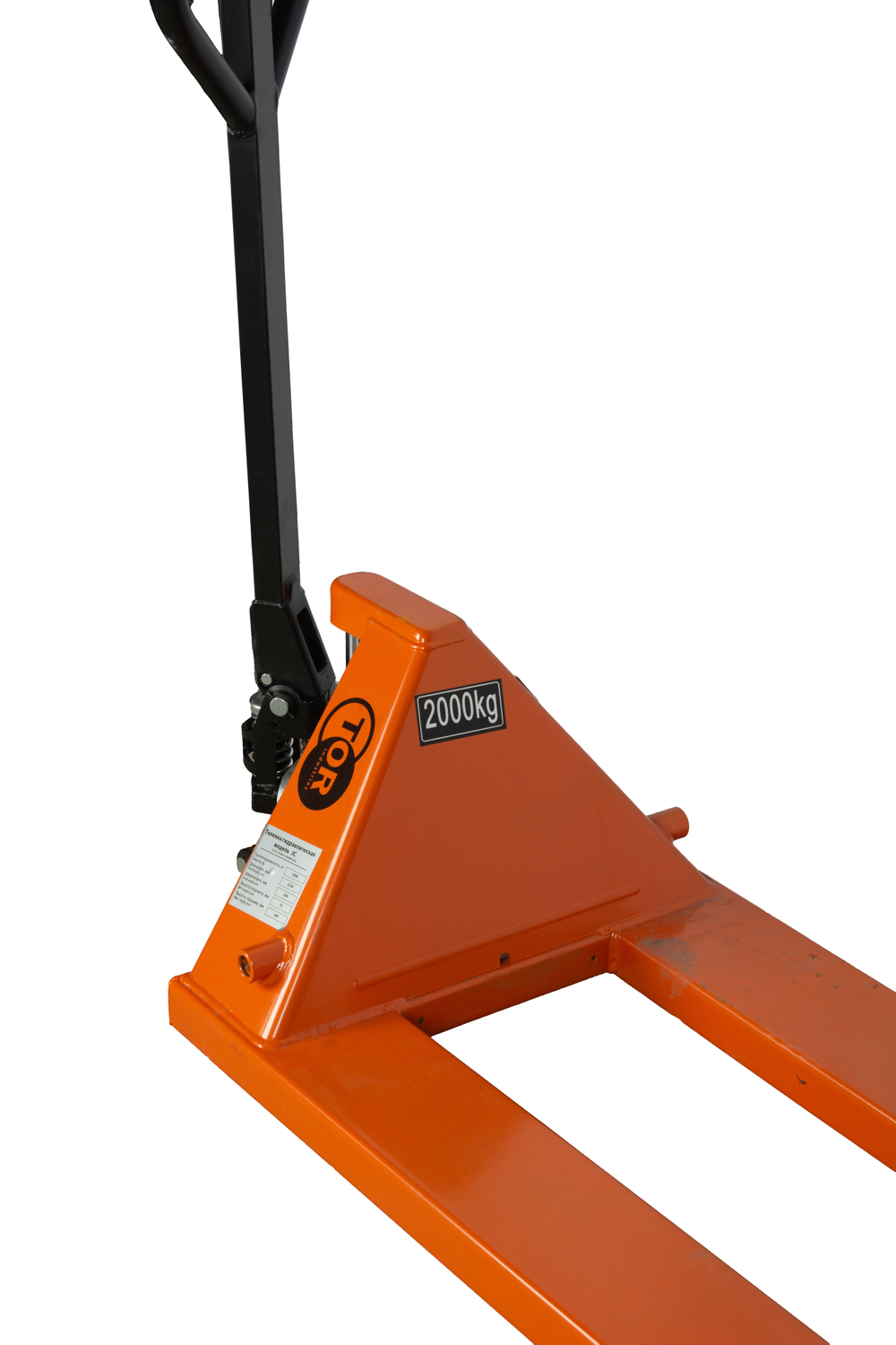Тележка гидравлическая 2000 кг 1150 мм резиновые колеса TOR JC*