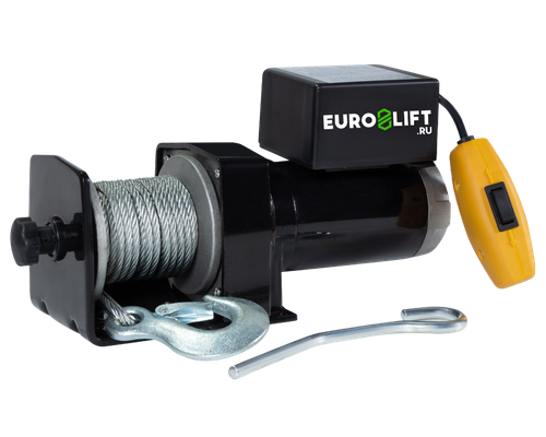 Лебедка автомобильная электрическая KDJ-2000Н (200-D)12V