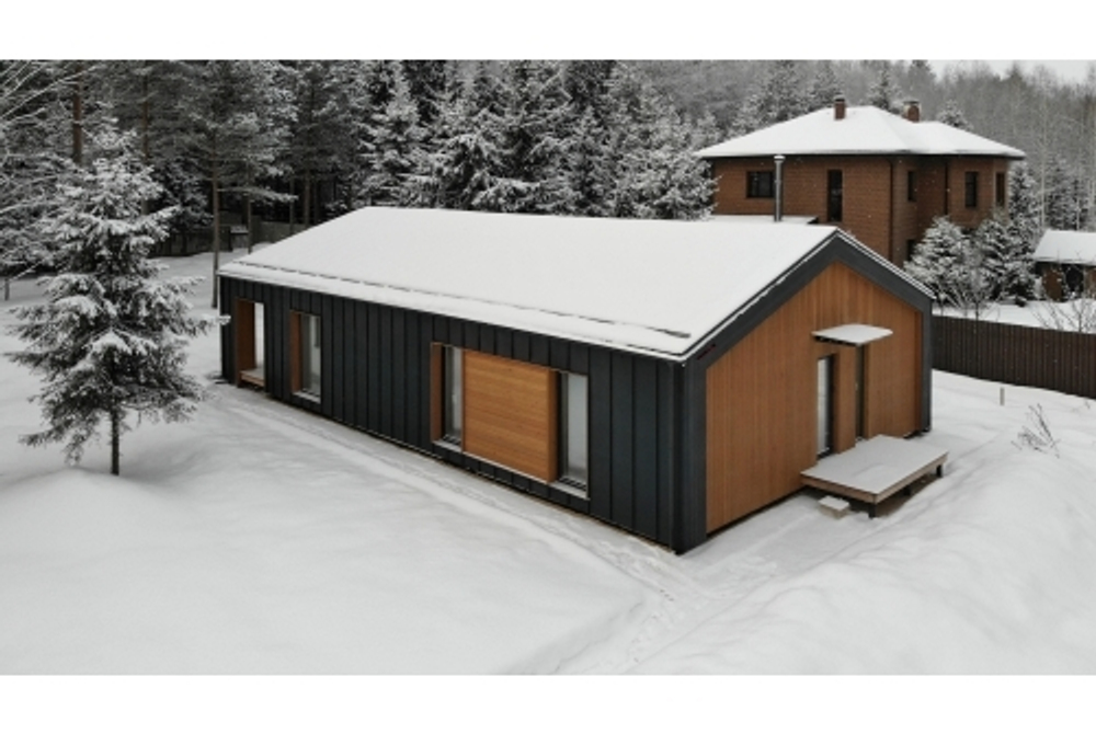 Кликфальц Pro Grand Line 0,5 Rooftop Бархат с пленкой на замках RAL 7024 мокрый асфальт