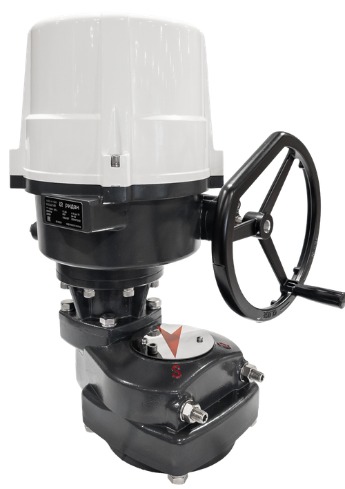 Ридан 065L8215R — Электропривод AMB-H-350 380В без блока управления; IP67; для шаровых кранов RJIP DN300 стандартный проход
